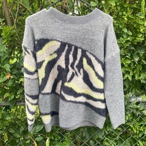 Thml sweater super soft acrylic nylon and spandex material